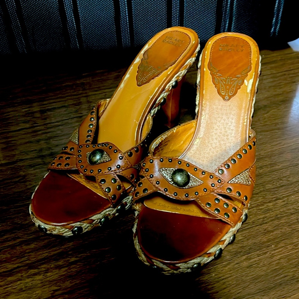 Hilary Radley leather sandals